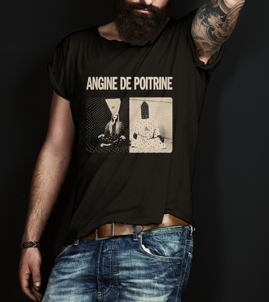 Angine De Poitrine Tour Visual With Geometric Figures T-Shirt