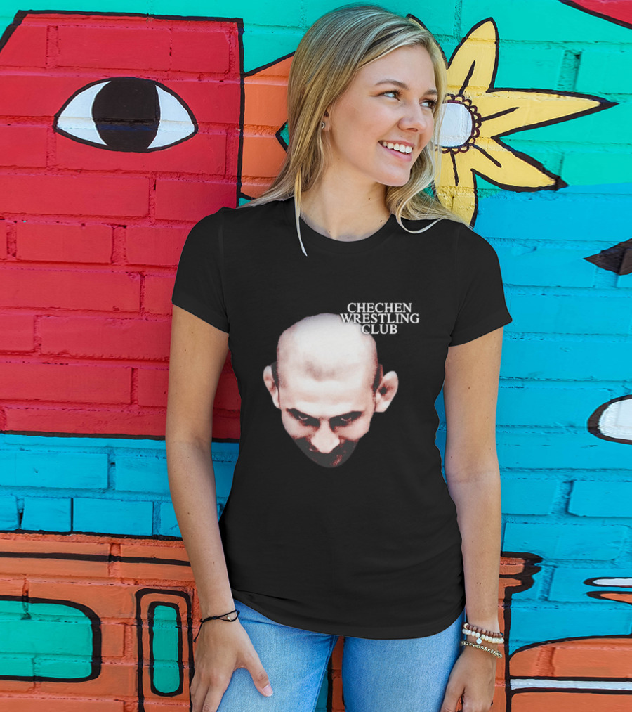 Khamzat Chechen Wrestling Club Warrior Face T-Shirt