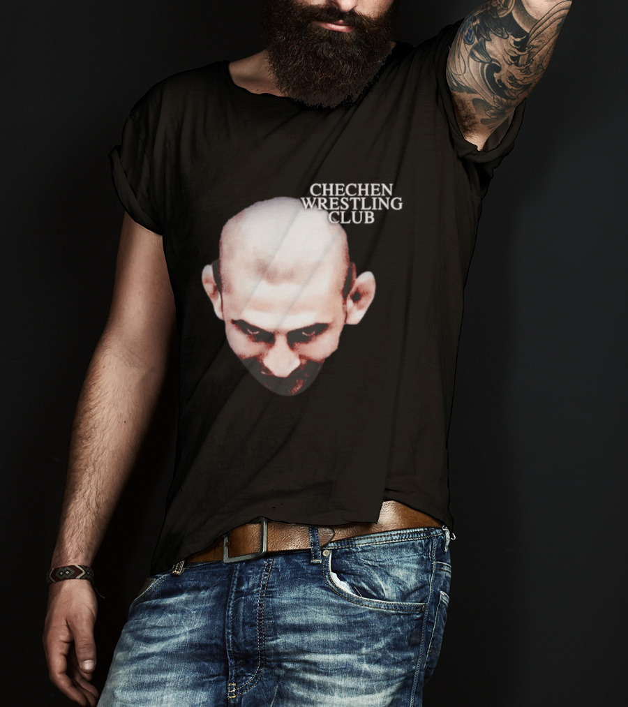 Khamzat Chechen Wrestling Club Warrior Face T-Shirt