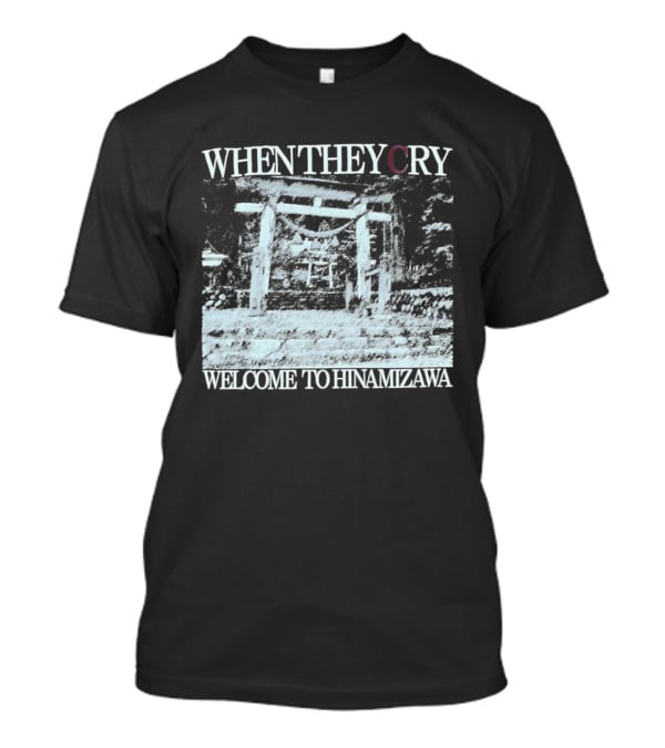 When They Cry Welcome To Hinamizawa Torii Gate Symbolism T-Shirt