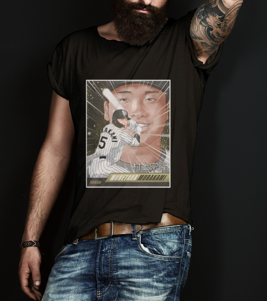 2026 White Sox AAPI Heritage Night Munetaka Murakami Infield T-Shirt