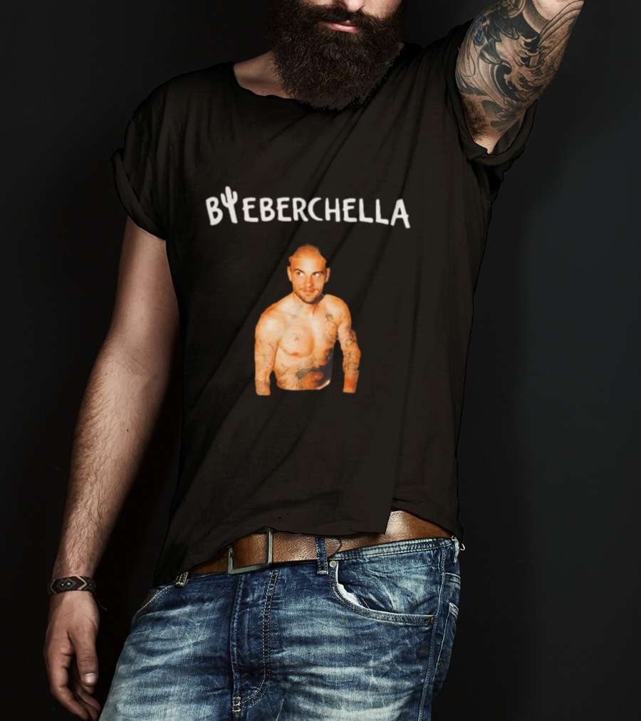 Bieberchella Tattooed Justin Bieber Humor T-Shirt