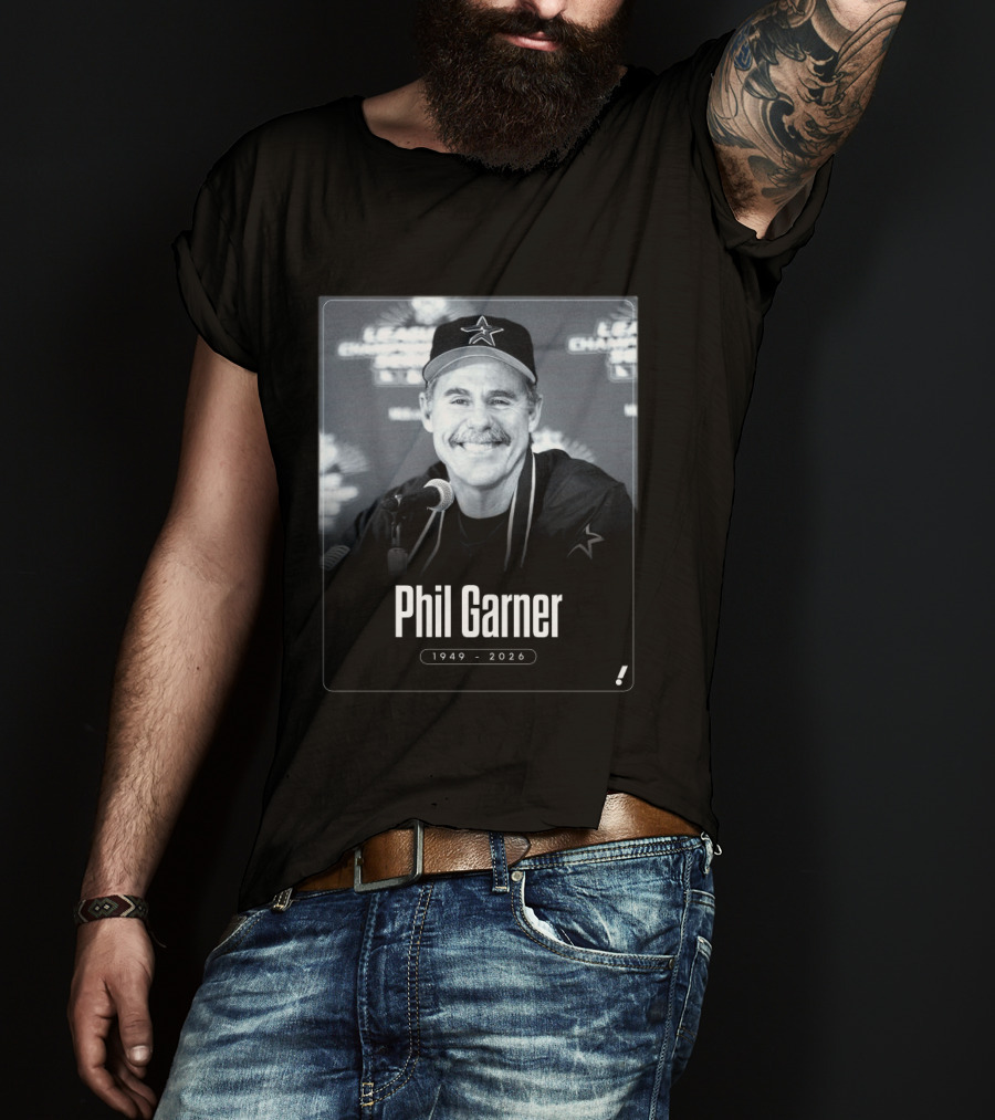 Phil Garner 1949 2026 Pittsburgh Pirates Memoriam T-Shirt