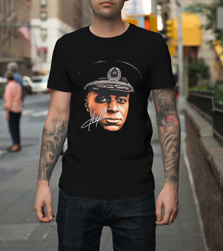 Kylian Mbappe El Dictator Big Head Military Cap T-Shirt