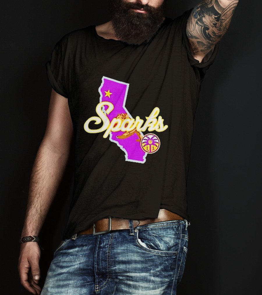 Los Angeles Sparks Hometown 2026 WNBA Draft New Era T-Shirt