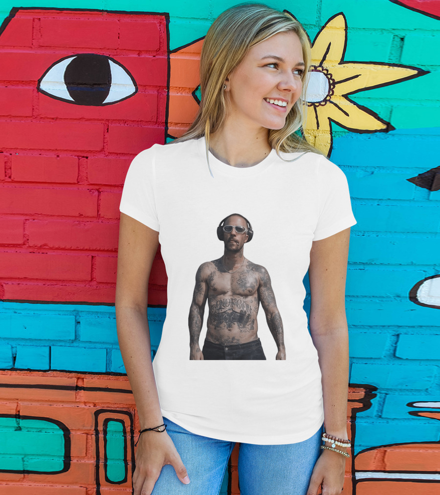 Adam Levine Maroon 5 Smoking Tattoos And Headphones T-Shirt