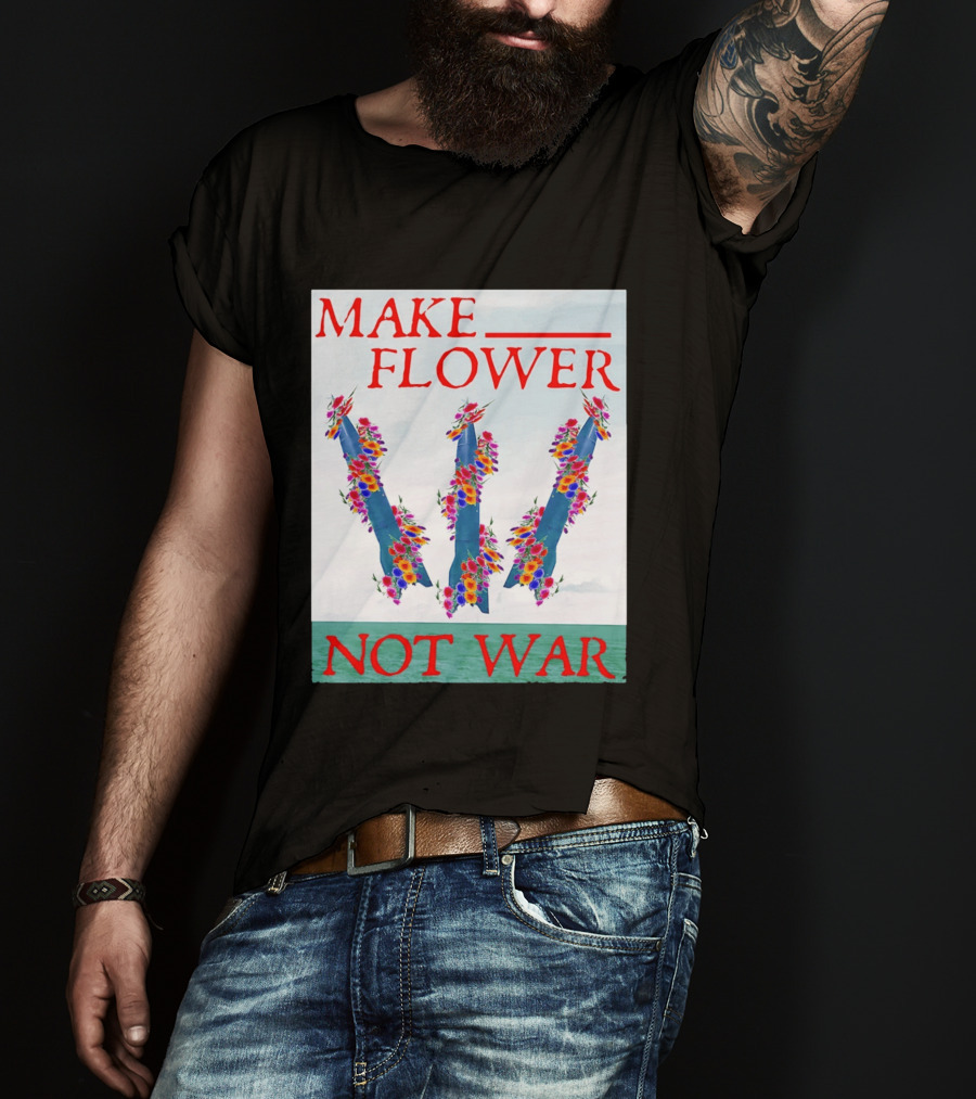 Minuteman III Make Flower Not War T-Shirt