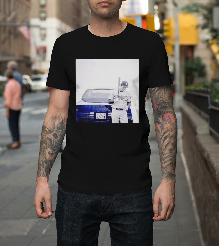 Shohei Ohtani Dodgers 17 Baseball Streetwear T-Shirt