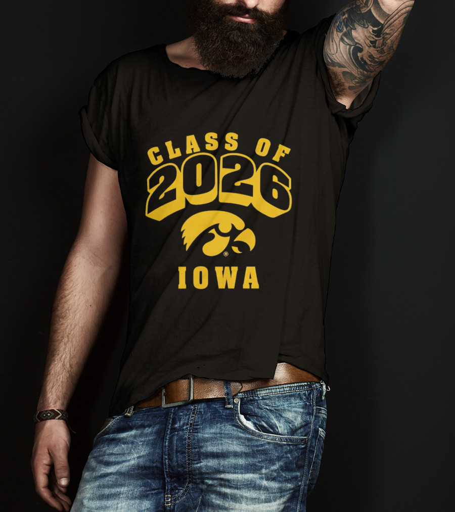 Class Of 2026 Iowa Hawkeyes T-Shirt