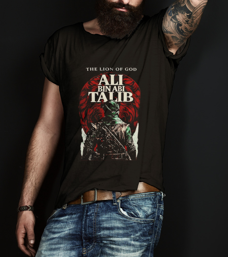 Ali Bin Abi Talib Heroic Warrior T-Shirt