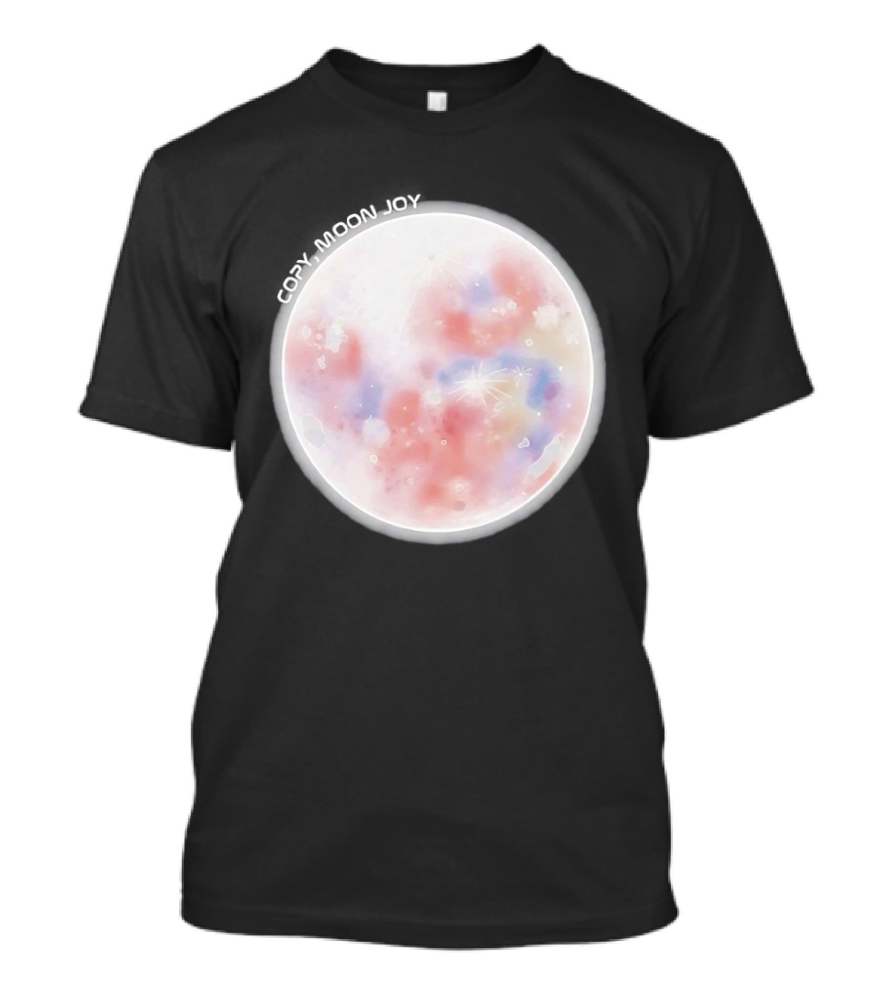 Artemis II Watercolor Copy Moon Joy T-Shirt
