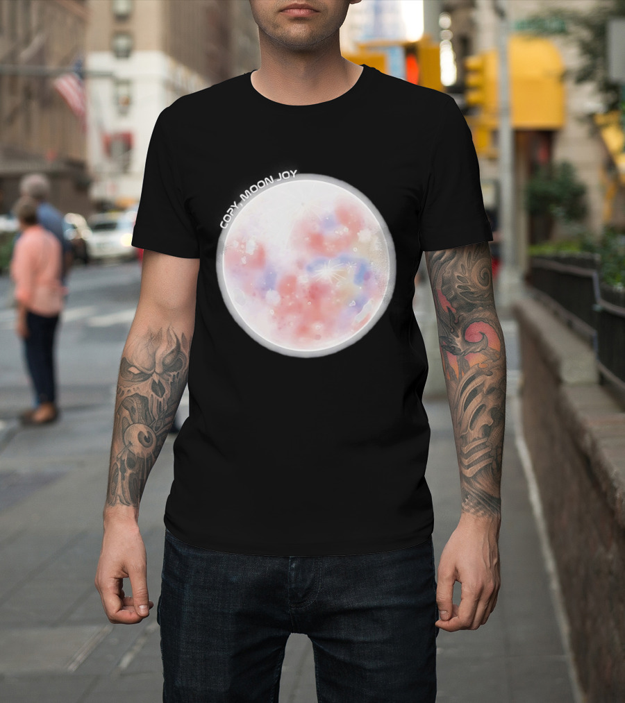 Artemis II Watercolor Copy Moon Joy T-Shirt