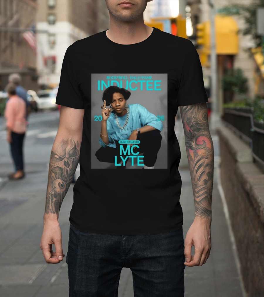 Rock Roll Hall Of Fame 2026 Inductee Early Influence Mc Lyte T-Shirt