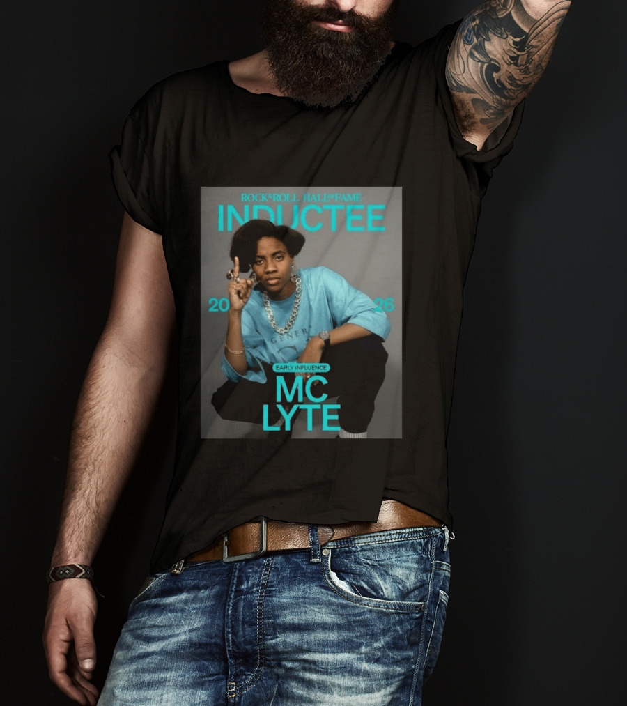 Rock Roll Hall Of Fame 2026 Inductee Early Influence Mc Lyte T-Shirt