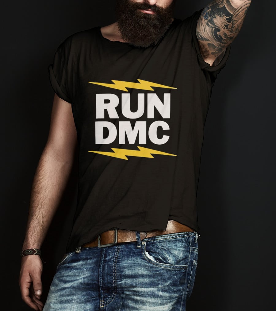 RUN DMC Electric Lightning Bolt T-Shirt