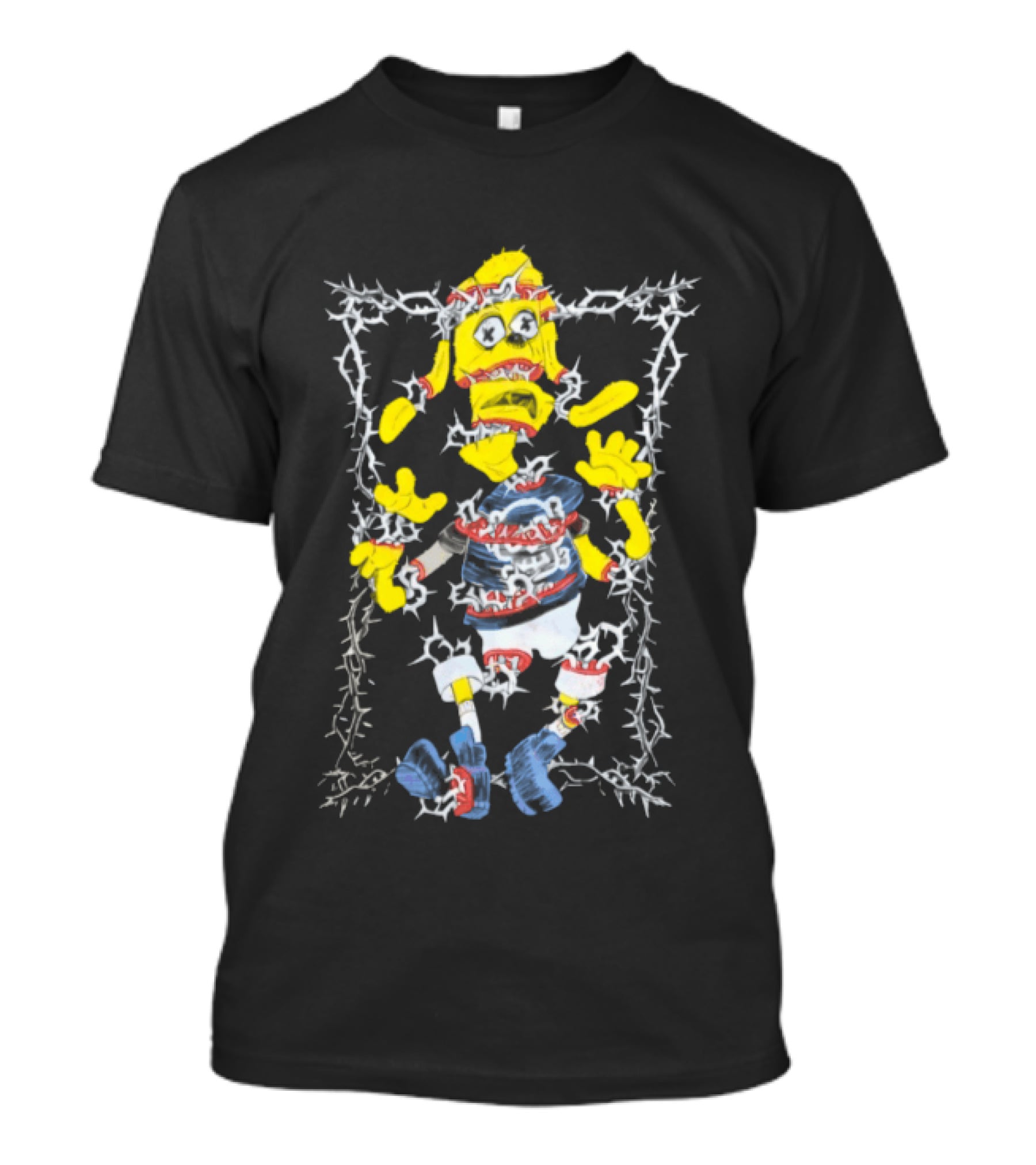 Meatcanyon Meat Canyon Torn Bart T-Shirt