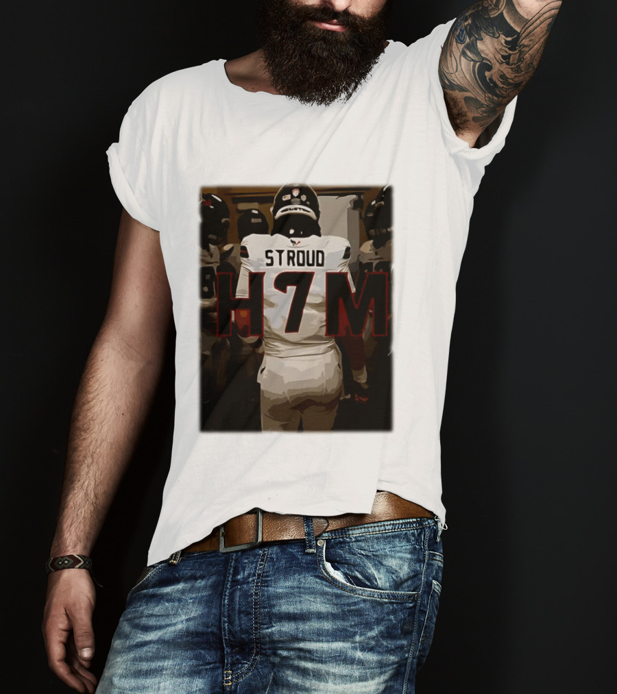 C.J. Stroud H7M Houston Texans Football Player T-Shirt