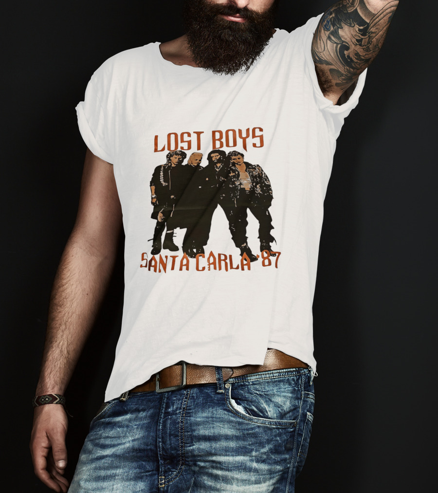 Lost Boys Santa Carla 1987 Vintage Movie T-Shirt