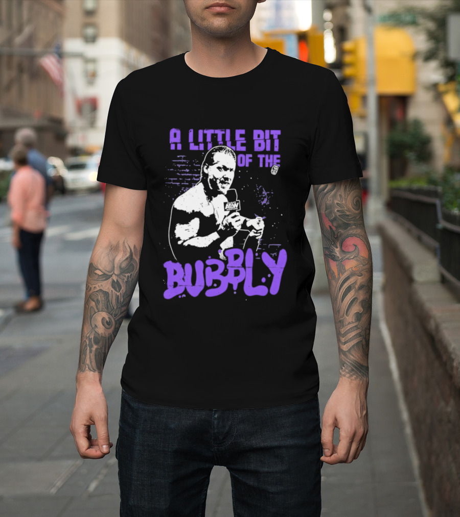AEW Chris Jericho A Little Bit Of The Bubbly T-Shirt