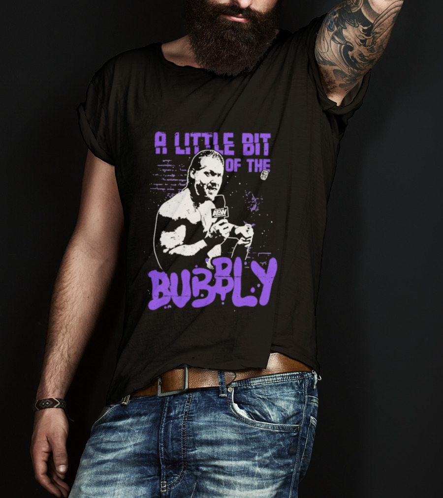AEW Chris Jericho A Little Bit Of The Bubbly T-Shirt