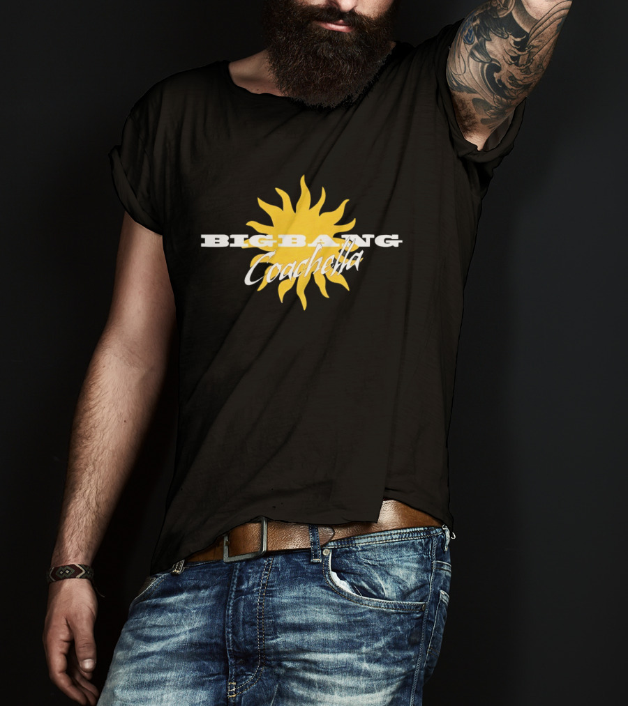 Bigbang Coachella Sunburst Festival Highlight T-Shirt