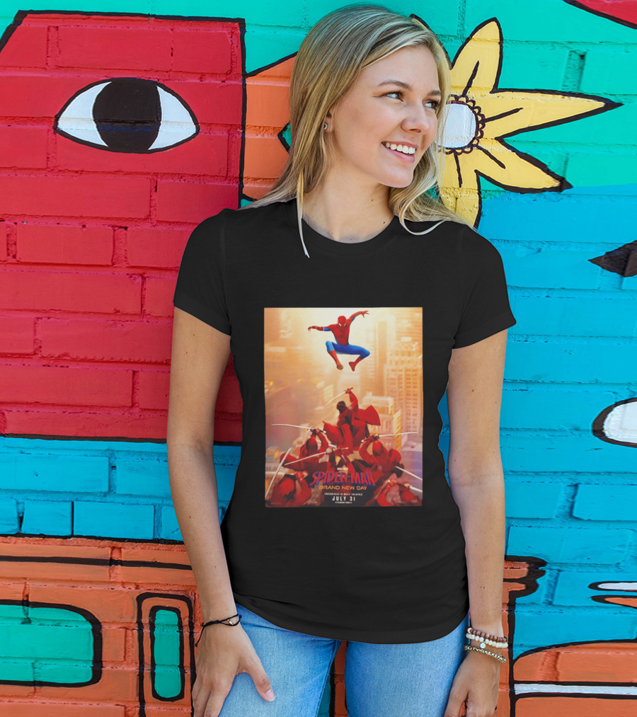 Spider Man Brand New Day Peter Vs The Hand Movie July 31 T-Shirt
