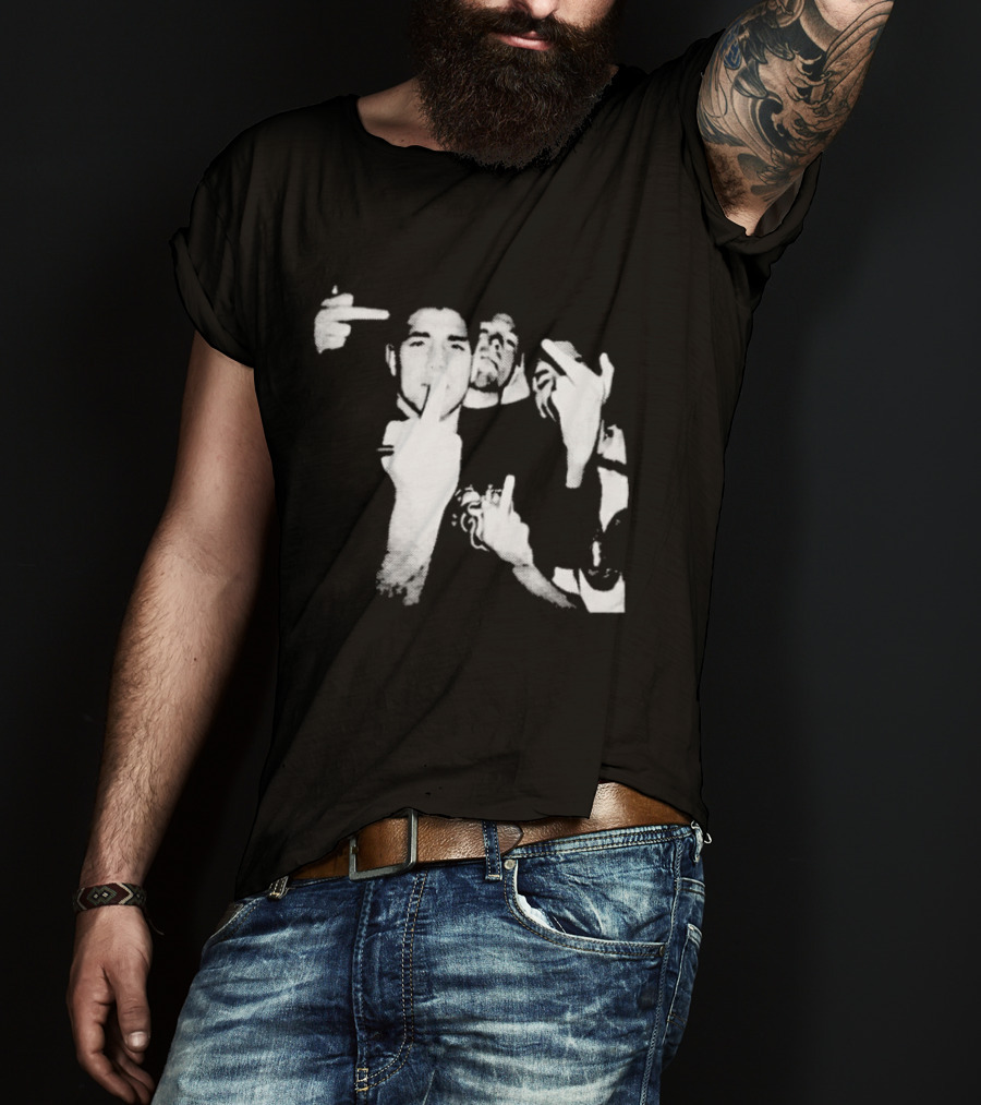 Mike Perry Nate Diaz Brothers Pose Iconic MMA Gesture T-Shirt