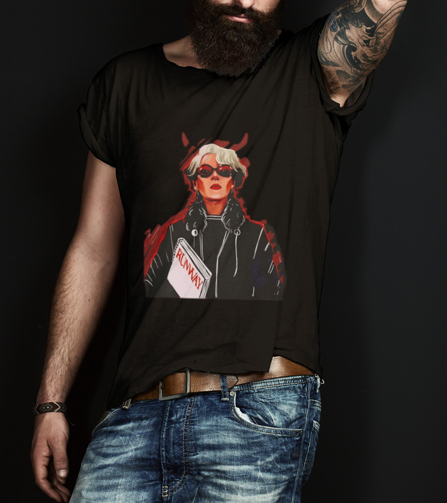 Miranda Priestly Runway Devil Wears Prada Iconic Fashion T-Shirt