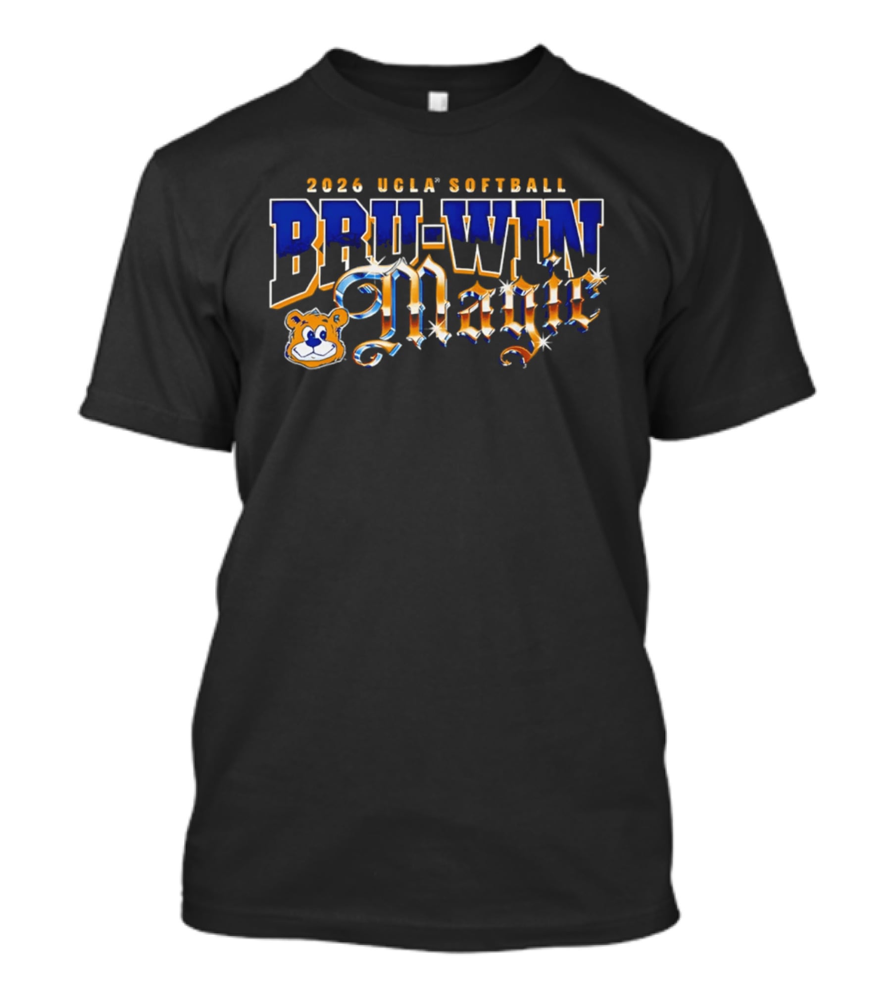 2026 UCLA Softball Bruin Magic Bru Win T-Shirt