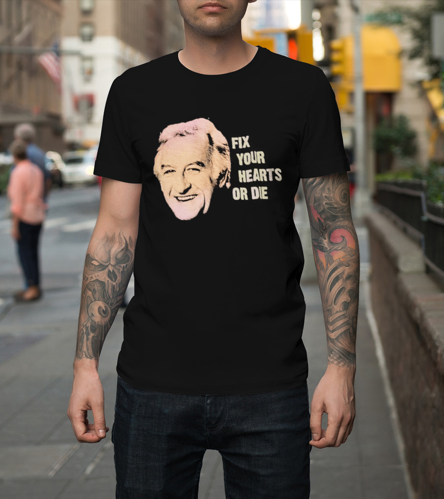 Burgess Meredith Fix Your Hearts Or Die T-Shirt