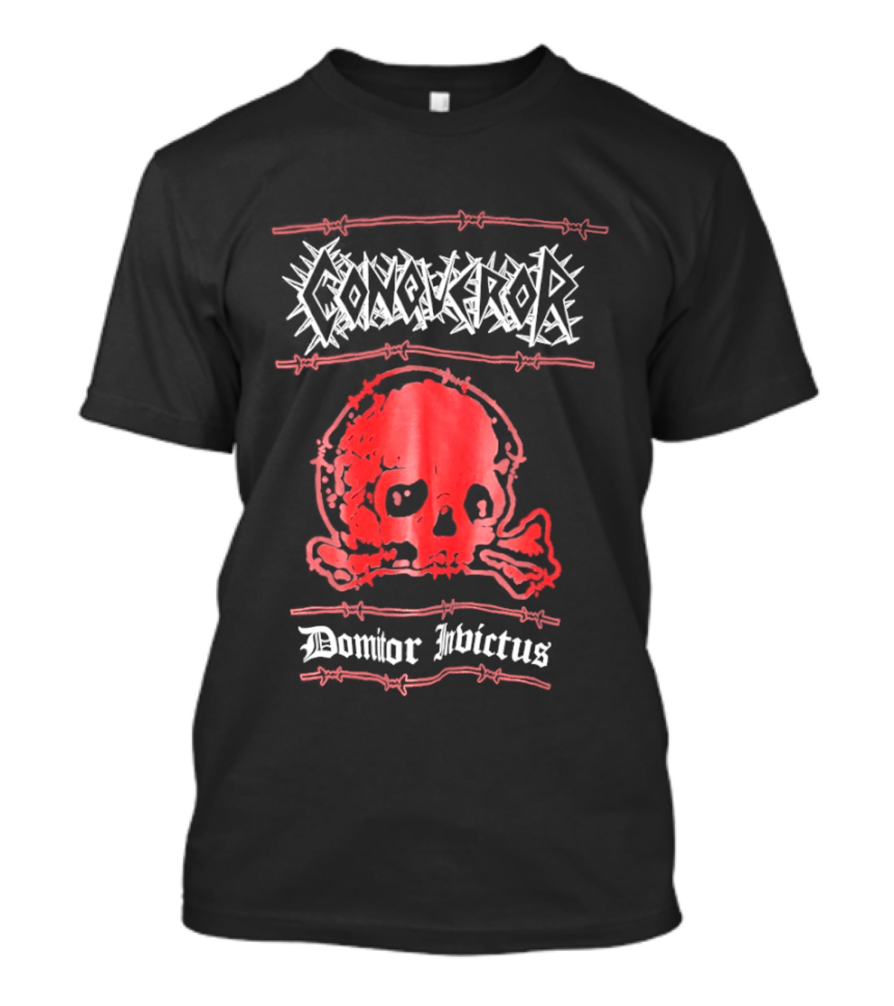 Conqueror Domitor Invictus Skull T-Shirt