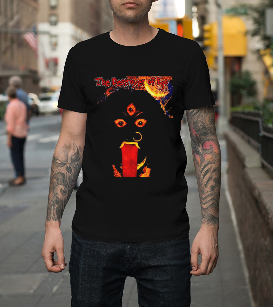 The Destroyer Of Ego Three Eyed Horror And Fiery T-Shirt