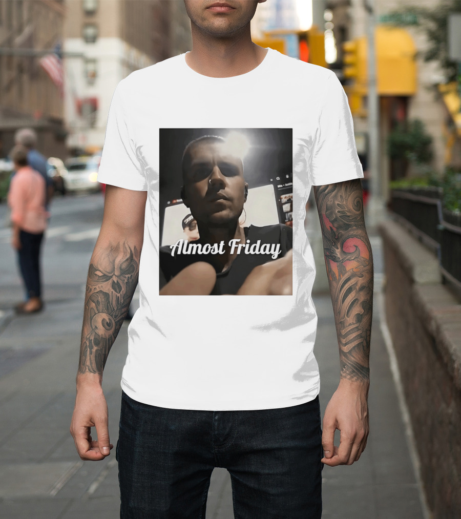 Almost Friday Coachella Justin Festival Vibes T-Shirt