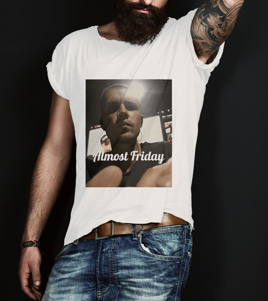 Almost Friday Coachella Justin Festival Vibes T-Shirt