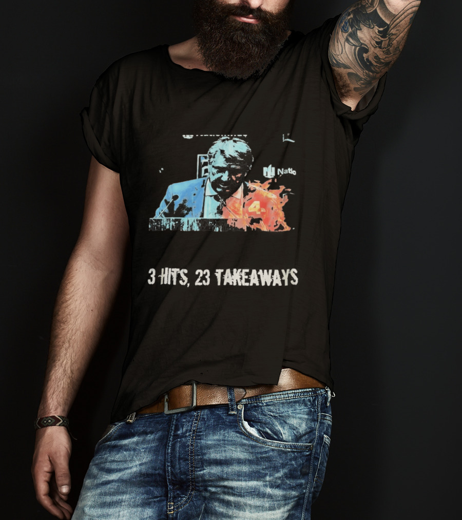 Natio 3 Hits 23 Take Aways Player T-Shirt