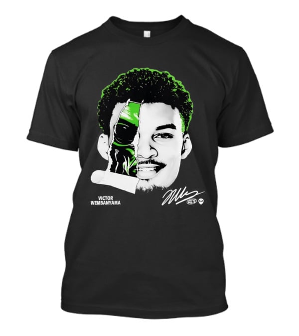 Victor Wembanyama Alien San Antonio Spurs Player Fusion T-Shirt
