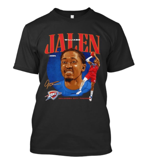 Jalen Williams Oklahoma City Thunder NBA OKC T-Shirt
