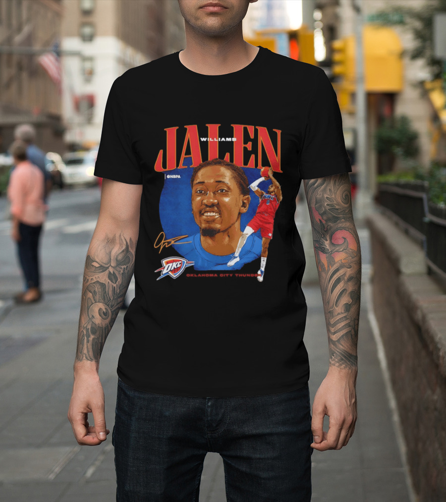 Jalen Williams Oklahoma City Thunder NBA OKC T-Shirt