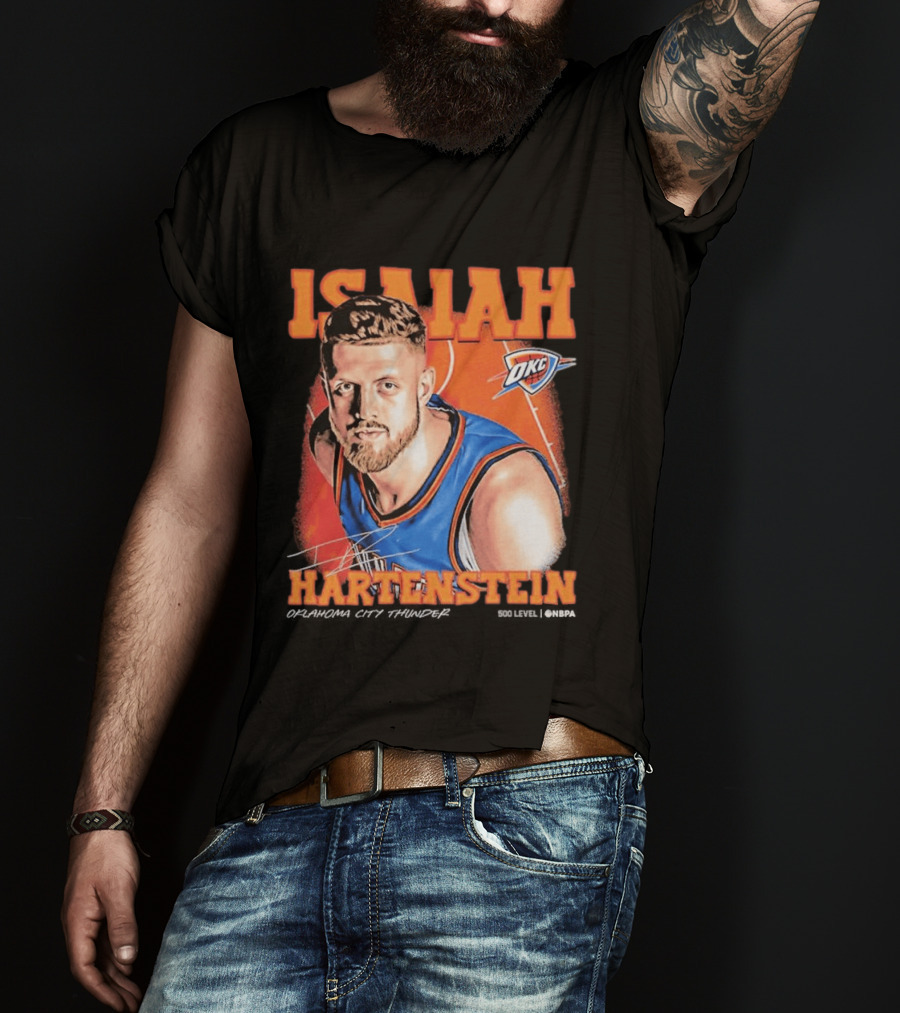 Isaiah Hartenstein Oklahoma City Thunder NBA OKC Basketball T-Shirt