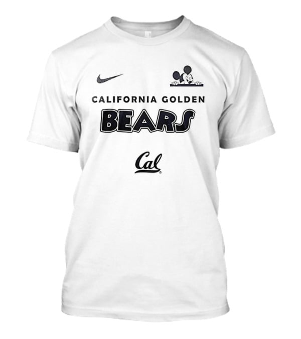Nike California Golden Bears Mickey Mouse Cal T-Shirt