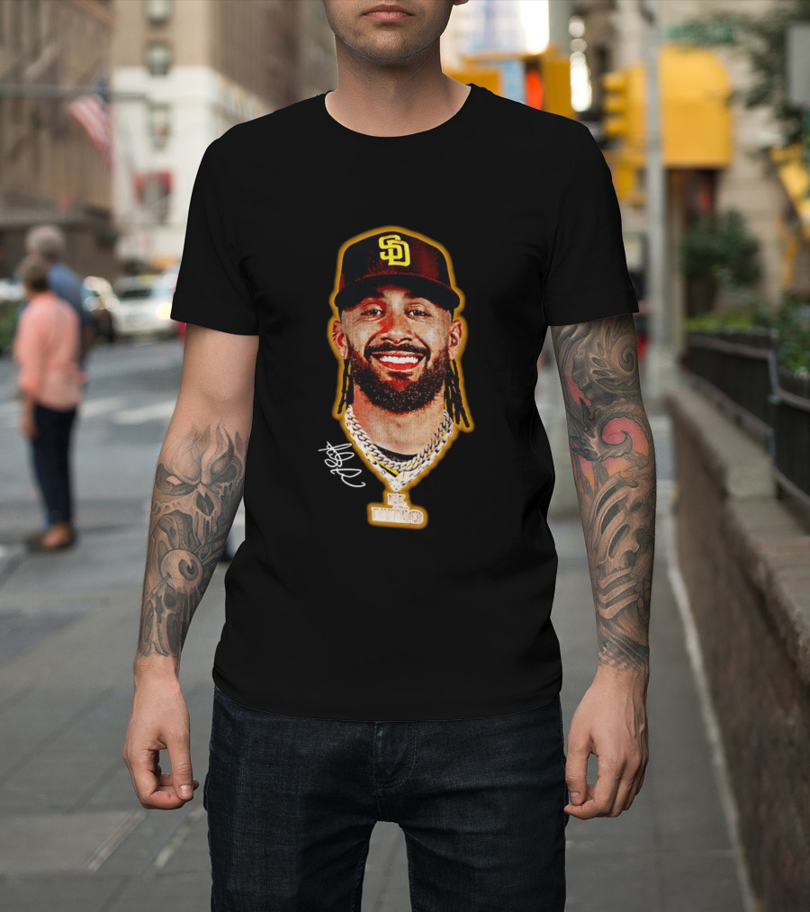 San Diego Padres Fernando Tatis Jr Headliner MLB Player Fan T-Shirt