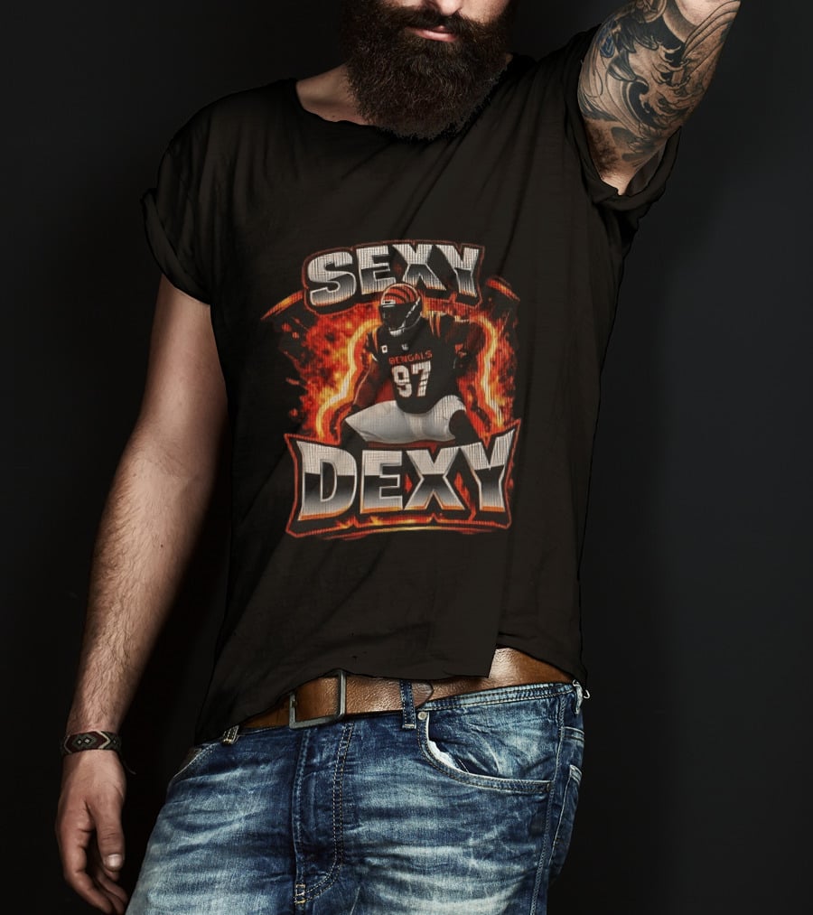Sexy Dexy 97 Bengals Fire T-Shirt