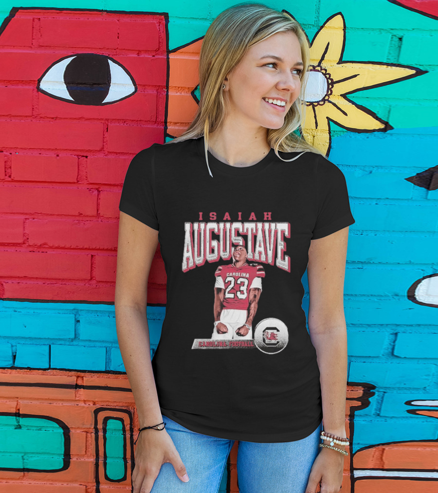 Isaiah Augustave Carolina Football 2026 Player 23 T-Shirt