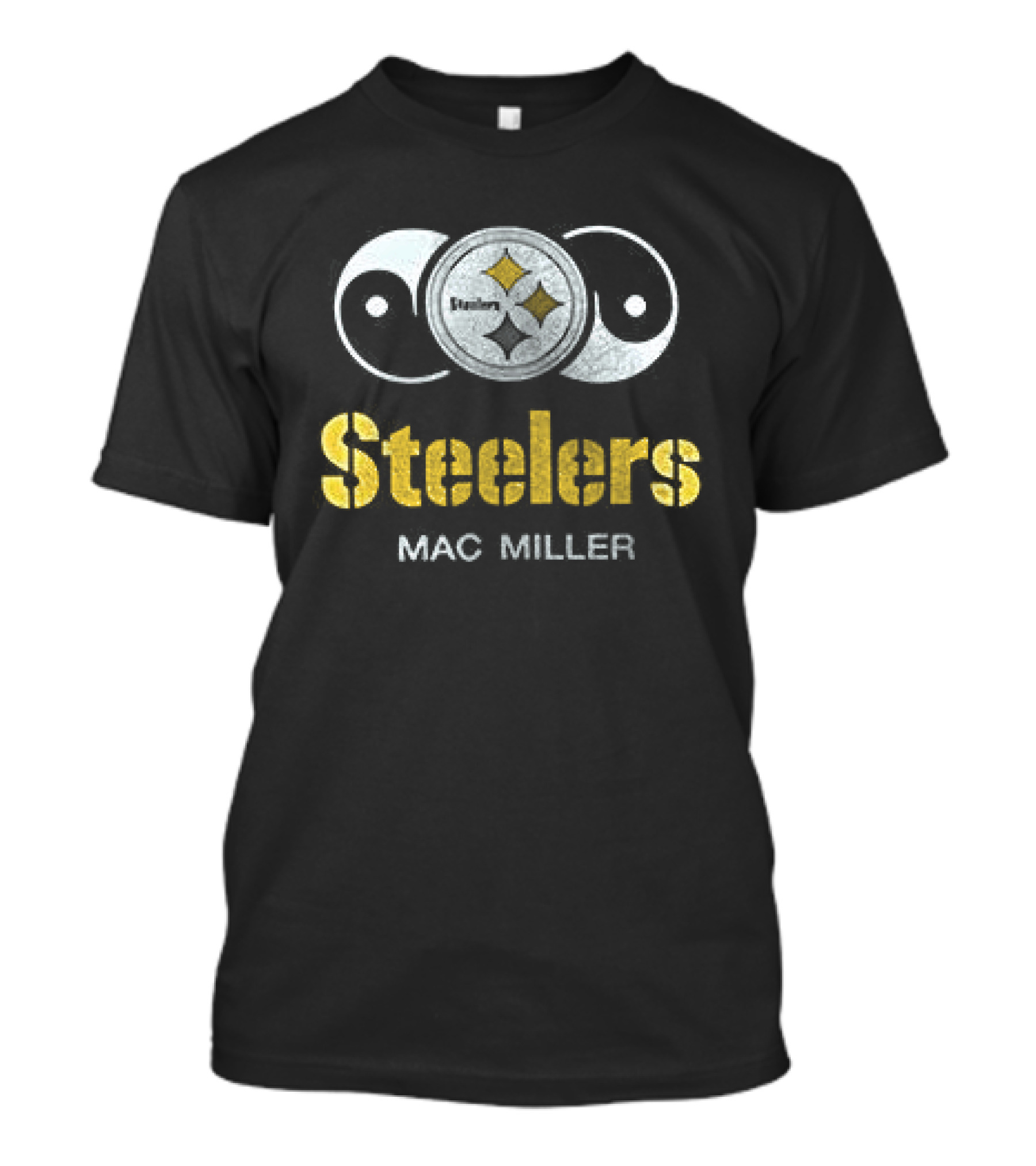 Steelers Mac Miller Mitchell And Ness Pittsburgh Collaboration T-Shirt