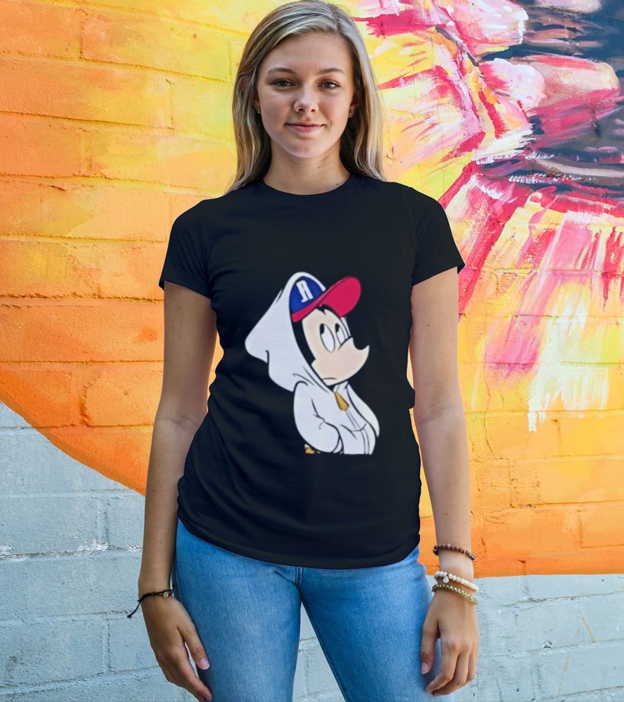 Reno Aces Mickey Mouse Baseball Cap T-Shirt