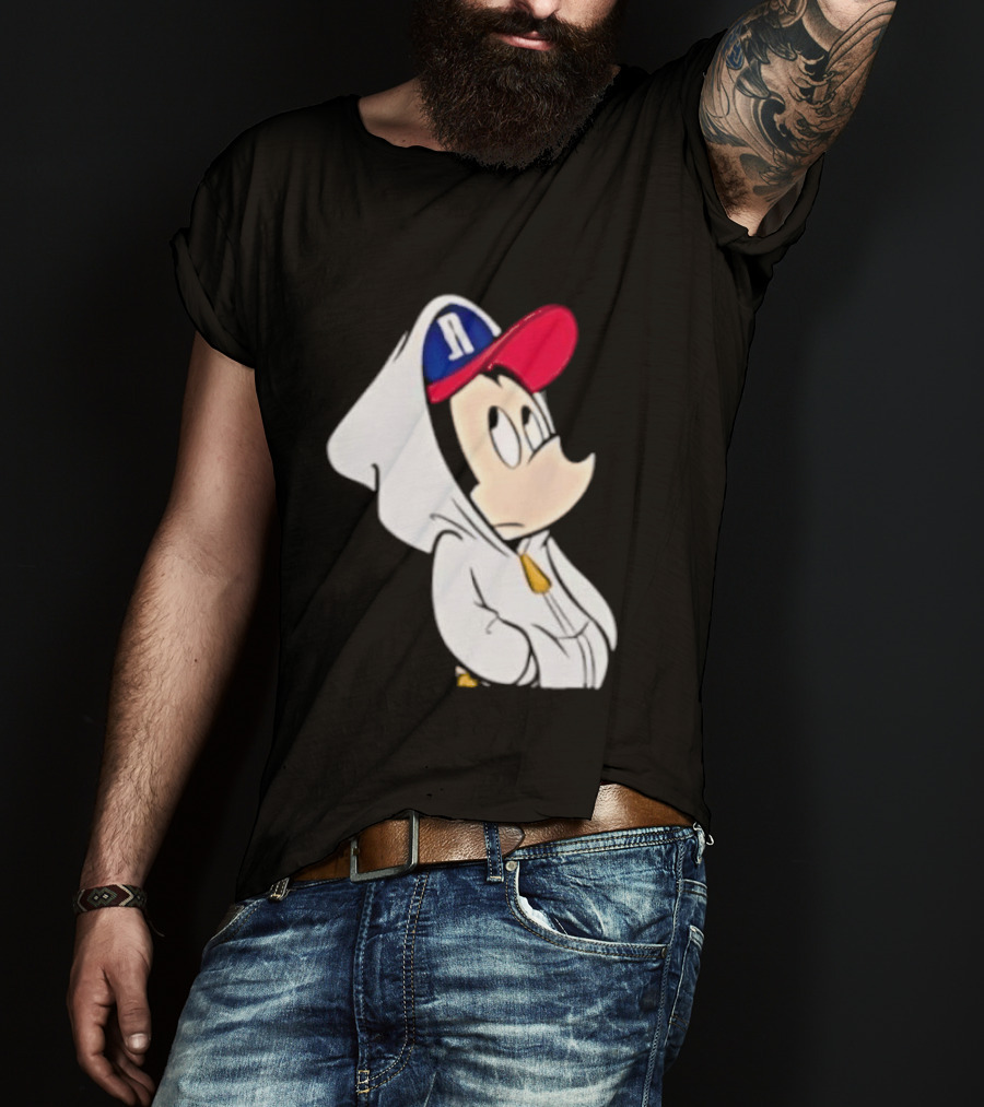 Reno Aces Mickey Mouse Baseball Cap T-Shirt