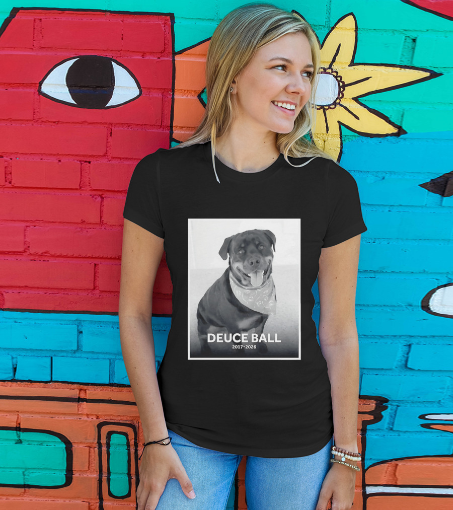 Rest In Peace Deuce Ball 2017 2026 Memorial T-Shirt