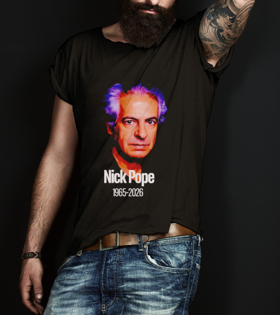 Nick Pope 1965 2026 Memorial T-Shirt