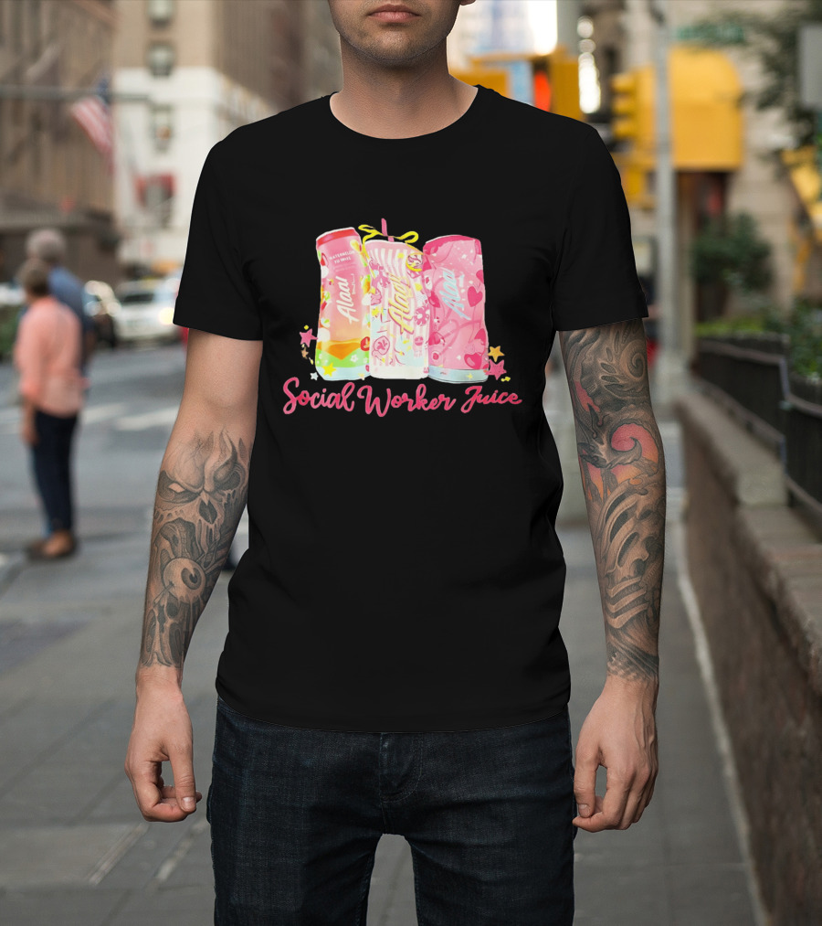 Alani Nu Watermelon Lemonade Social Worker Juice T-Shirt