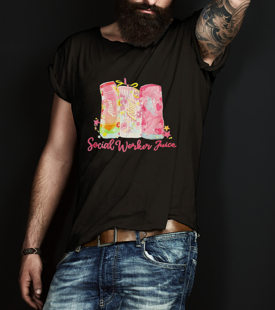 Alani Nu Watermelon Lemonade Social Worker Juice T-Shirt
